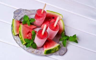 Seamoss & Watermelon Ice Lollies